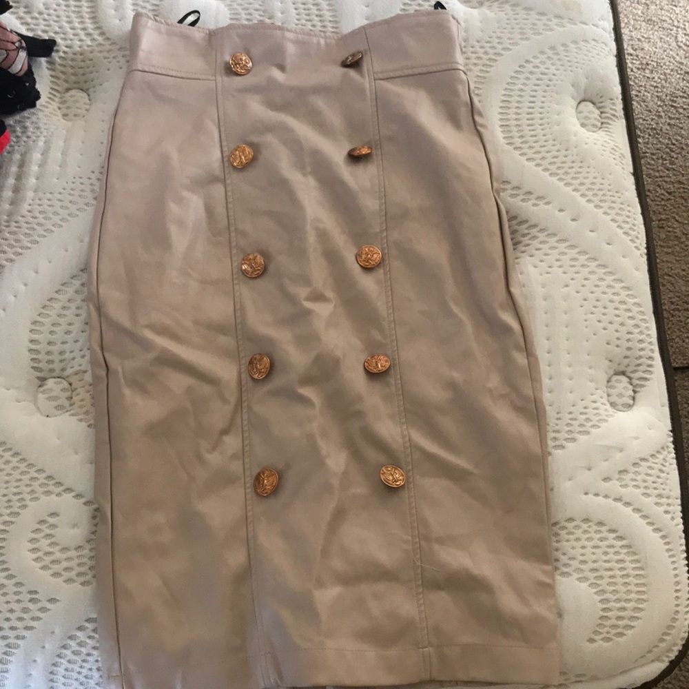 Leather Skirt
